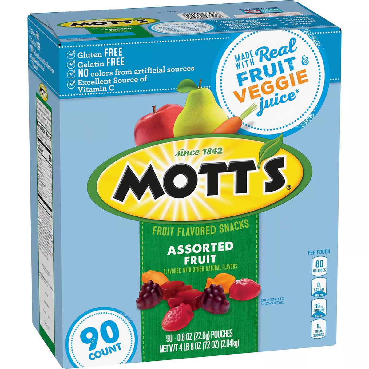 MOTTS 90ct FRUIT SNACKS