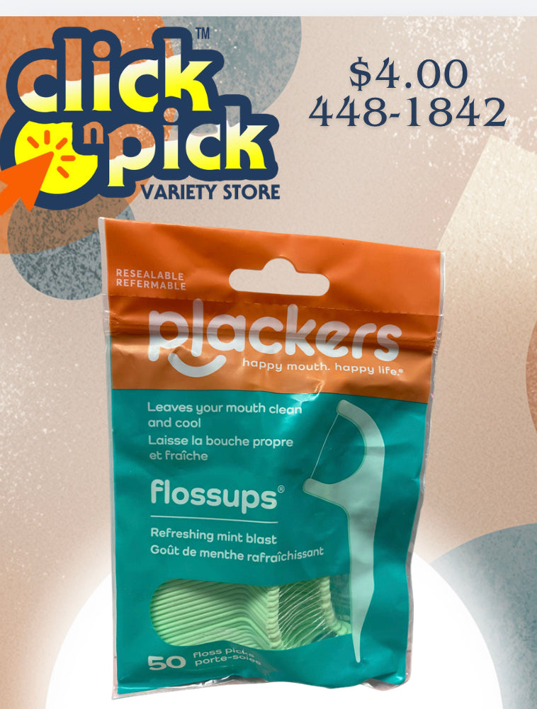 Plackers Floss Picks