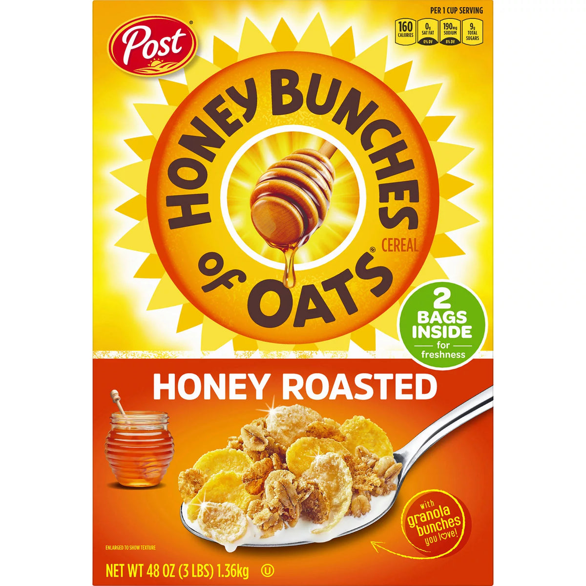 HONEY BUNCHES OF OATS TWIN PACK