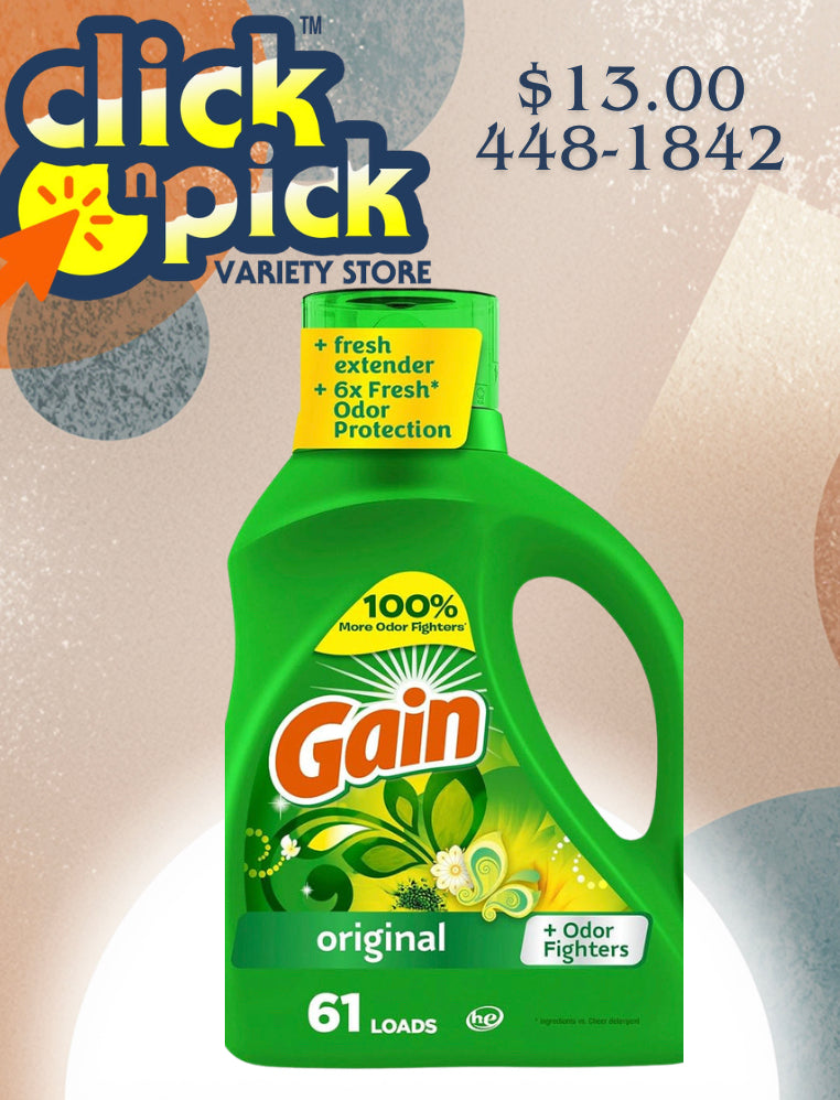 Gain Liquid detergent