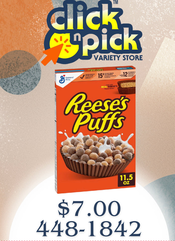 Reese’s Puff Cereal
