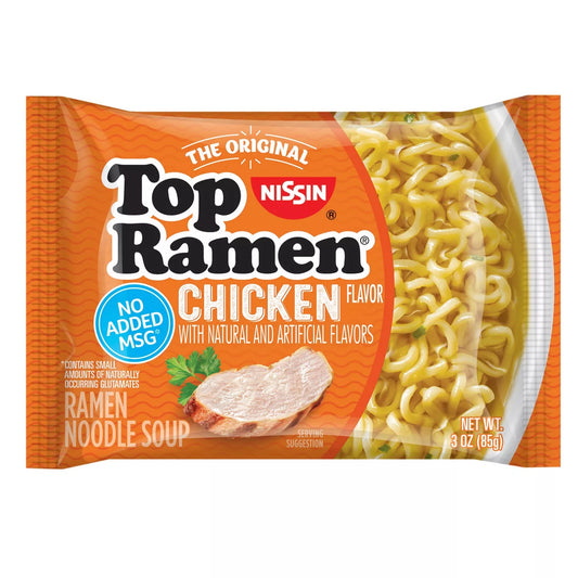 NISSIN CHICKEN NOODLE SINGLE